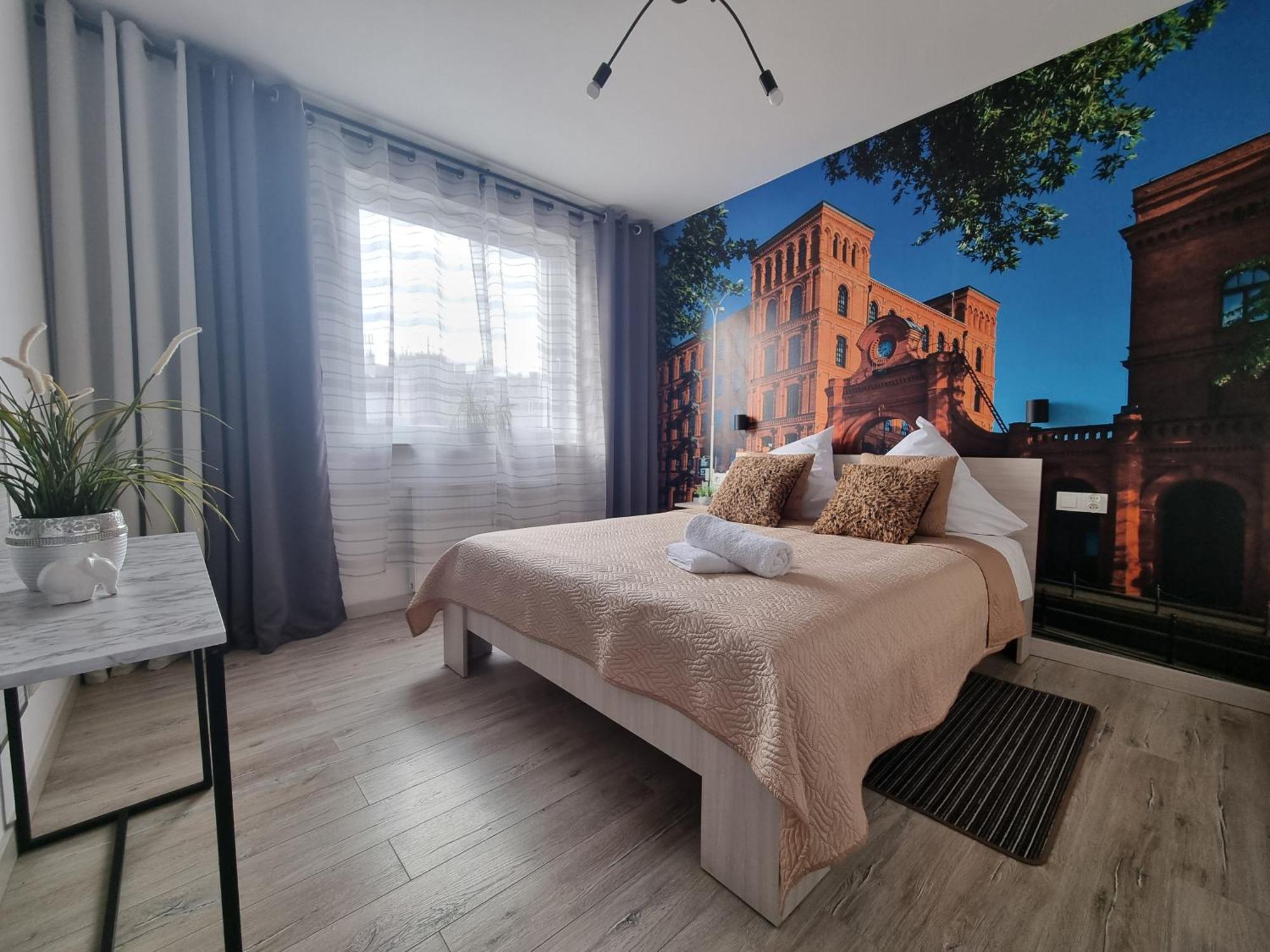 Q Apart Grand - Klimatyzowane 3 Pokojowe Apartamenty Przy Manufakturze Z Garazem Gratis, Fv وودج المظهر الخارجي الصورة